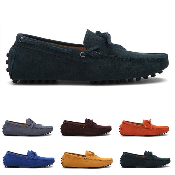 

2021 non-brand men running shoes black white beige red brown navy blue mens fashion trainer sneakers outdoor jogging walking #62