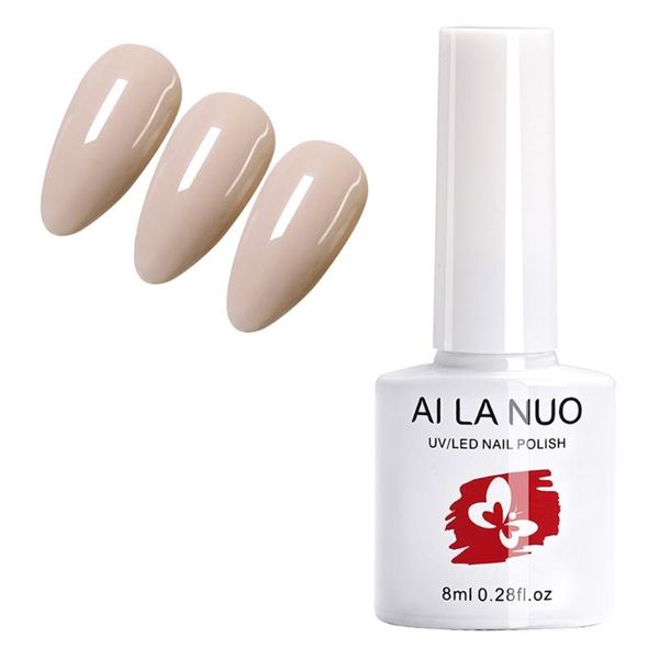 

nail gel q1fb quail egg art polish soak off eggshell base uv nails tips varnish, Red;pink