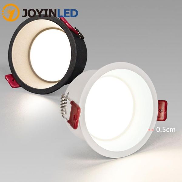 

downlights deep anti-glare led downlight 5w 9w 12w 15w 20w recessed dimmable round ceiling lamp indoor lighting background wall lights