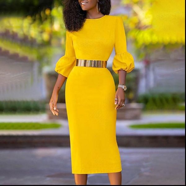 

women dress womens bodycon three quater sleeve o neck elegant classy female slim party celebrate fashion african package hip vestidos, Black;gray