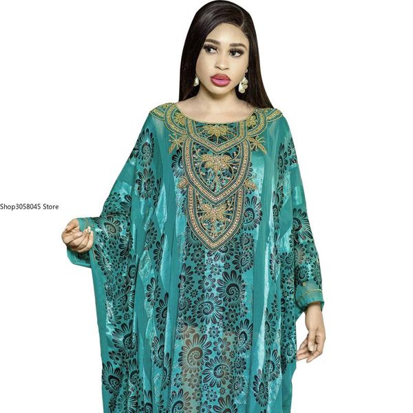 

ethnic clothing african dresses for women diamonds traditional dashiki boubou robe africaine femme long maxi dress africa clothes muslim aba, Red
