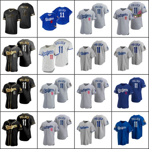 

los angeles dodgers men 11a.j. pollock light women youthjerseys, Black;red