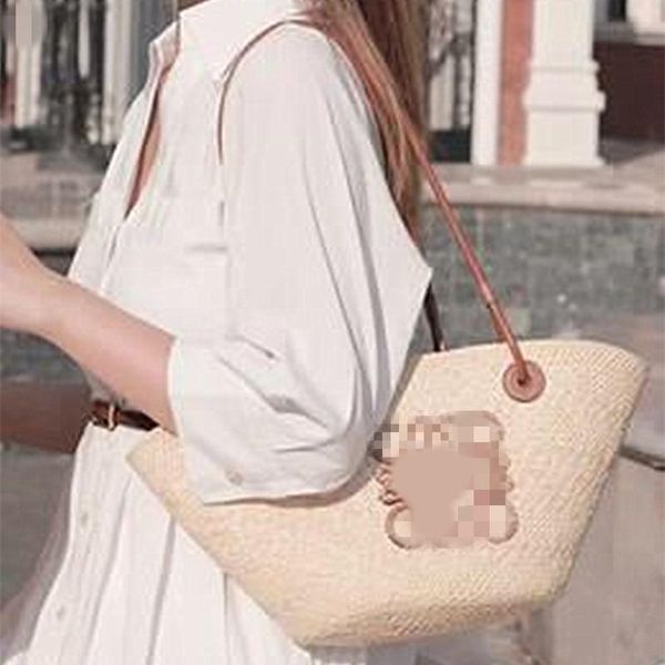 

evening bags fashion vegetable basket shoulder for women 2021 summer large-capacity woven straw bag female seaside vacation beach