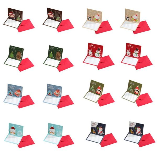 

greeting cards 16pcs sturdy durable blessing festival christmas card for xmas