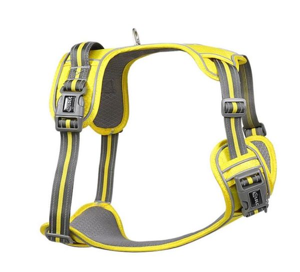 

dog collars & leashes reflective harness adjustable pet vest dogs small large outdoor walking