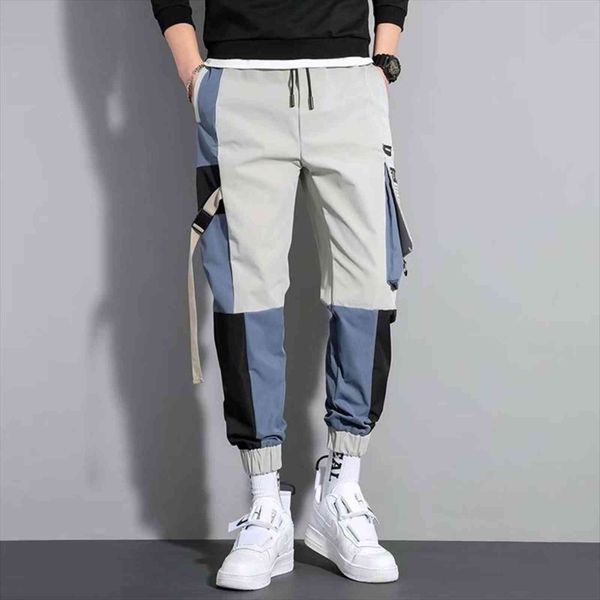 

fashion harajuku hip hop women pant streetwear joggers trousers cargo casual clothing elastic waist, Black