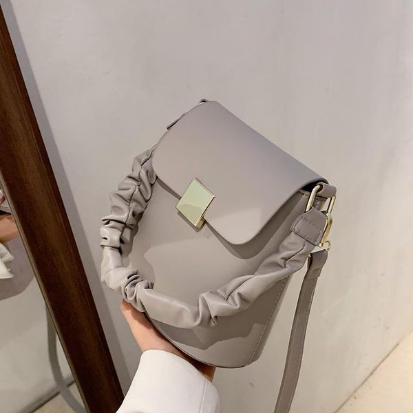 

handle bag women retro handbag pu leather shoulder totes underarm vintage female small subaxillary bags 6036 backpack style