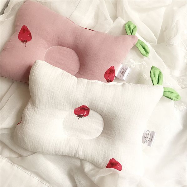 

bedding baby pillow anti roll neck head protection pillow cute green shoots baby sleeping pillow muti-functional baby bedroom