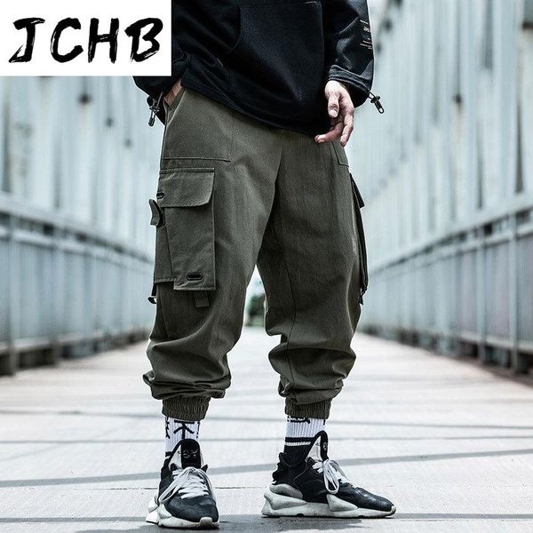 

cargo black pants men hip hop 2021 pants mens autumn harem pant streetwear harajuku jogger sweatpant cotton trousers male