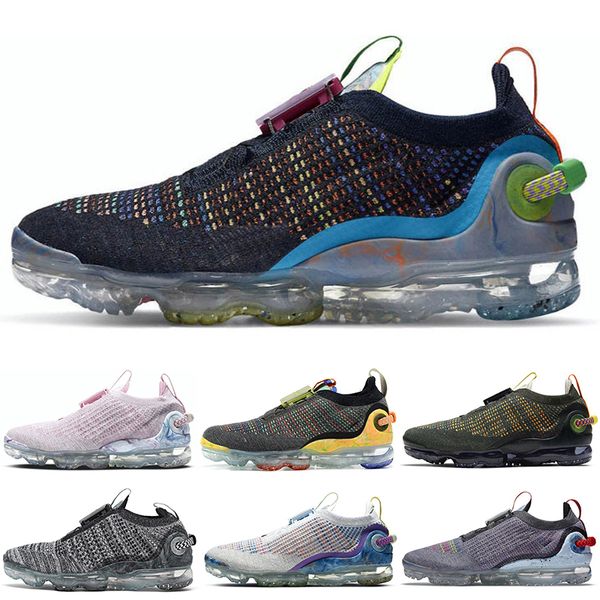 

fashion designer mens 2020s running shoes womens varpormaxs zapatos oreo gray stone blue black red suitable jogging trainers casual sports s