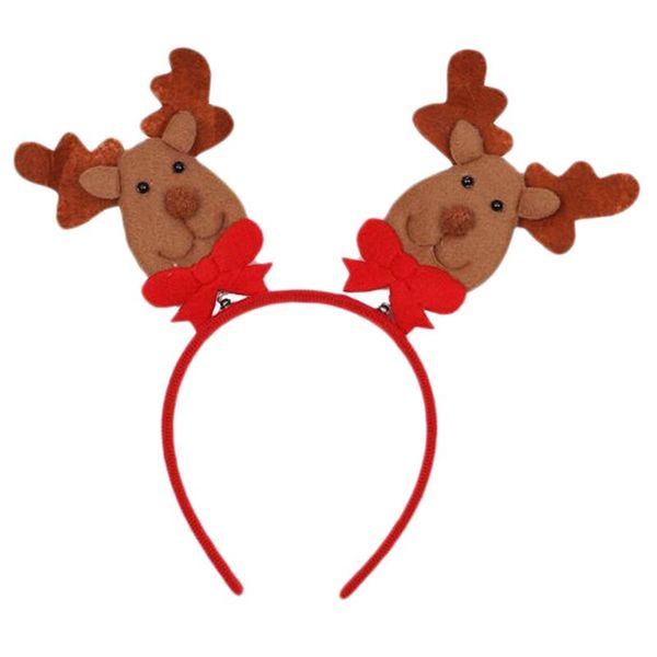 

christmas decorations 6pcs santa headbands reindeer antlers headband snowman costume hair hoop for holiday party