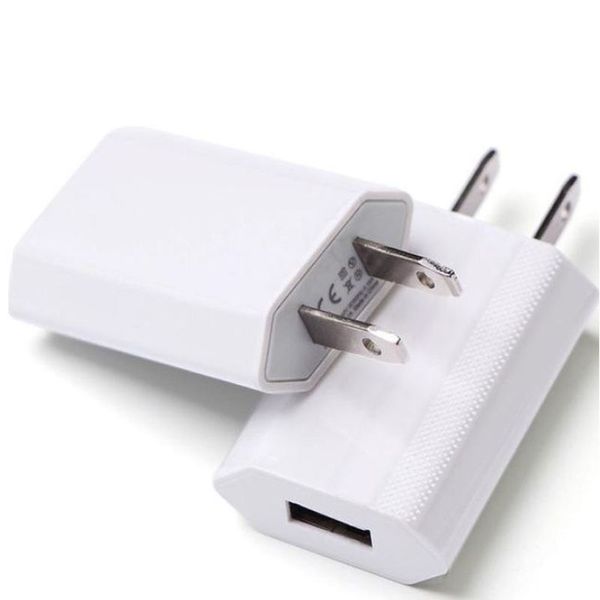 AC Power 5V 1a US Plug USB Настенное зарядное устройство Путешествия Адаптер для Samsung Galaxy HTC Sony