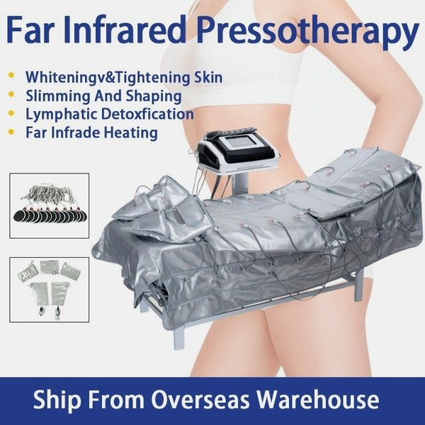 

spain stock no tax 3 in 1 far infrared professional pressotherapy blood circulation legs body slimming lymphatic metabolic therapy system