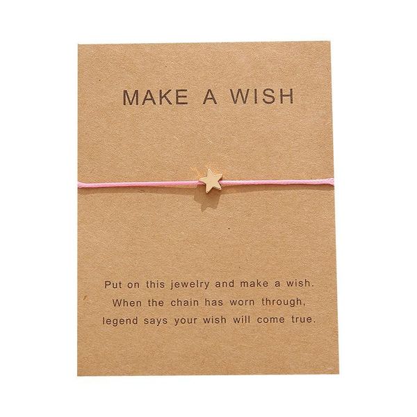 

charm bracelets 10 * 7.5 cm wishing card sticker adjustable fabric bracelet fashion jewelry gift, ladies, men, children, Golden;silver