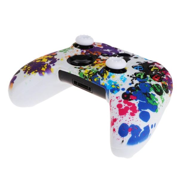 

silicone gamepad cover + 2 joystick for xbox one x s controller p9ye game controllers & joysticks