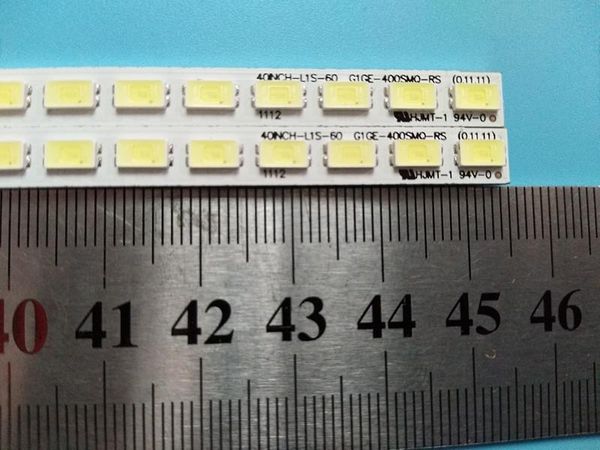 

pieces lta400hm13 led strip 40-down lj64-03029a 40lnch-l1s-60 60 leds 455mm 2011sgs40 5630 h1 rev1.1 computer cables & connectors