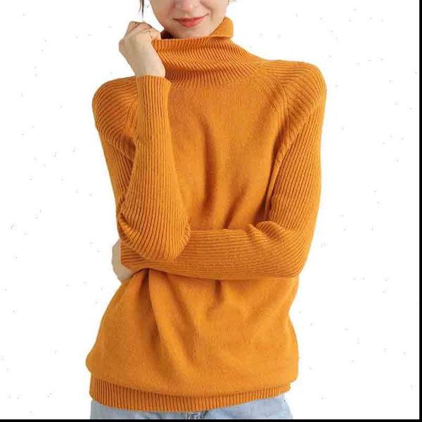 

merino wool cashmere turtleneck long women sweater sleeves autumn winter knitting jumper female pullover, White;black