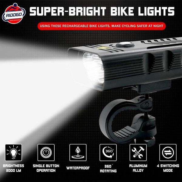 

bike lights bicycle/bike light with 10000mah and 2000lm bicycle lamp for mtb headlight cycling accessories
