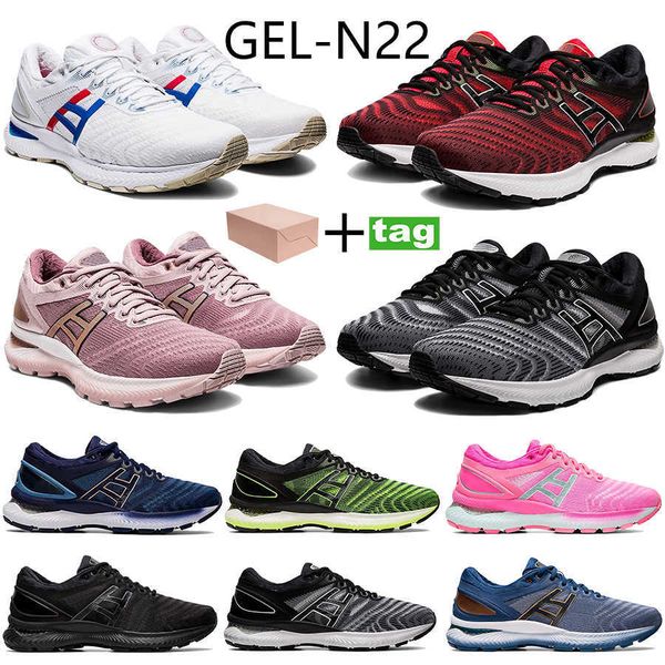 

2021 gel-n22 men women running shoes grey floss peacoat pink pure silver rose gold sneakers tokyo triple black basketball trainers