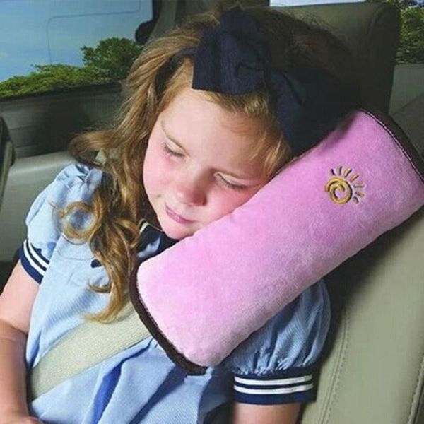 

seat cushions baby kids neck pillow car safety belt shoulder pad headrest protection support cushion auto interior seatbelt padding