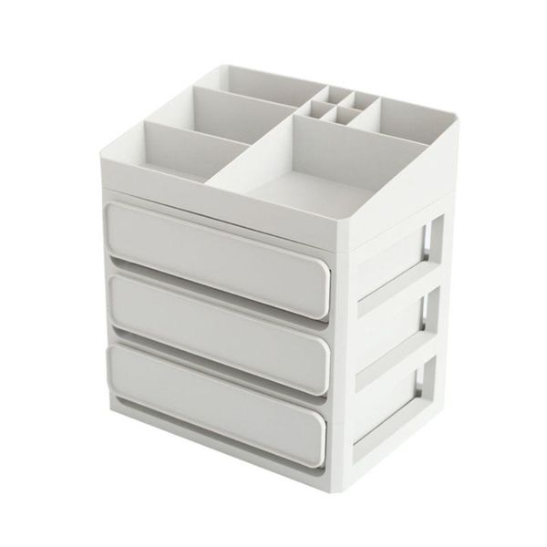 

multi-layer plastic drawers makeup container organizer case storage box jewelry cosmetic office boxes lx9c & bins