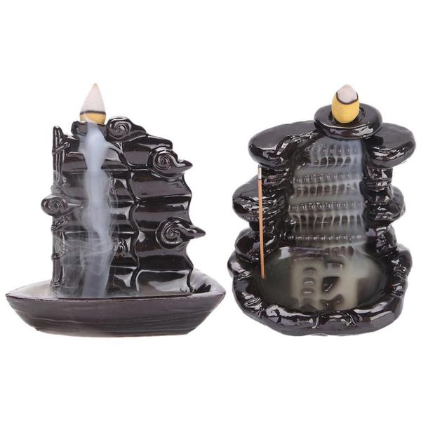 

fragrance lamps backflow incense burner handmade ceramic holder innovative with special function for creating comfortable atmos