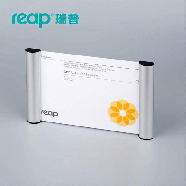 

reap 3116 5-pack sonic aluminium a5 landscape indoor horizontal wall mount holder display info poster door sign frames