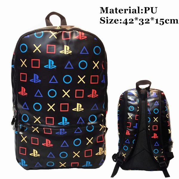 

backpack pu school bag zip packsack teenager student shoulders leather mochila casual travel laptop