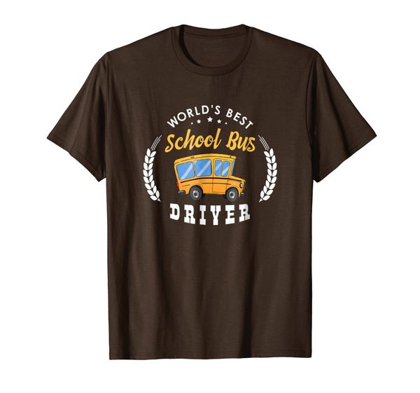 

funny school bus driver shirts driving world's job gift, White;black