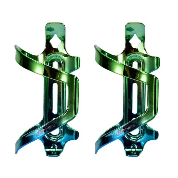 

water bottles & cages bicycle bottle cage aluminum colorful hollow electroplating electric road cycling cup holder riding t4mf