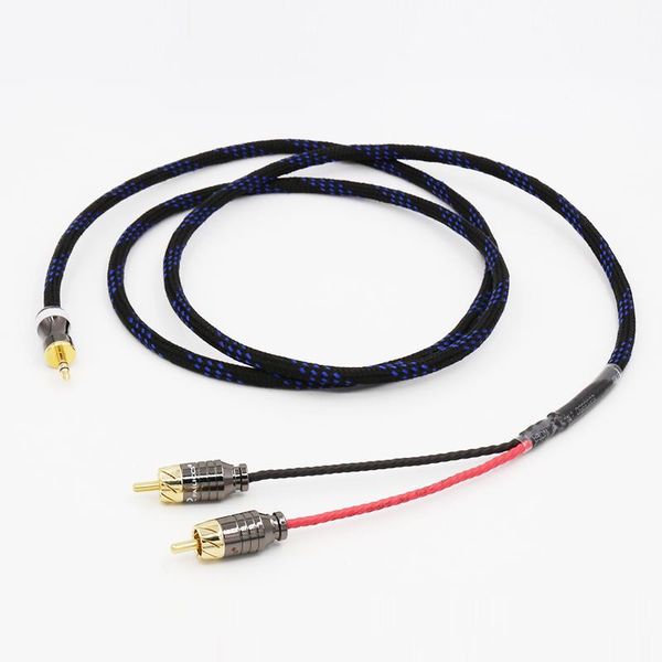 

smart power plugs hifi audio cable 2 rca to 3.5mm 1 video