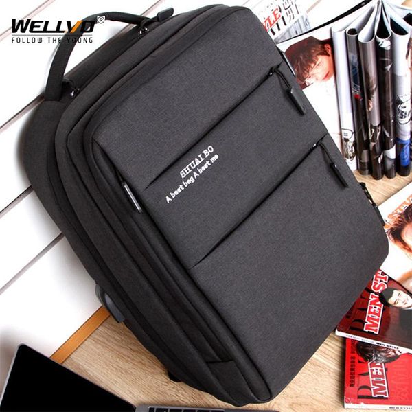 

backpack 15.6 inch lapmen male backpacks business notebook mochila waterproof back pack usb charging bags travel bag xa615zc