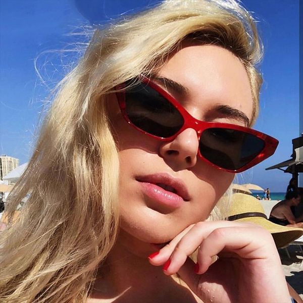 

Fashion Cat Eye Sunglasses Women Brand Designer Ladies Sun Glasses Outdoor Oculos De Sol Gafas Uv400, White;black