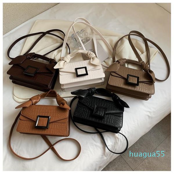 

evening bags niche female crossbody casual purses and handbags simple ladies solid color leather pu shoulder 2021