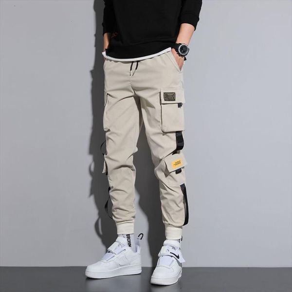 

streetwear cargo multi pocket women pants sweatpants fashion hip hop trousers male black oversize jogging 5xl