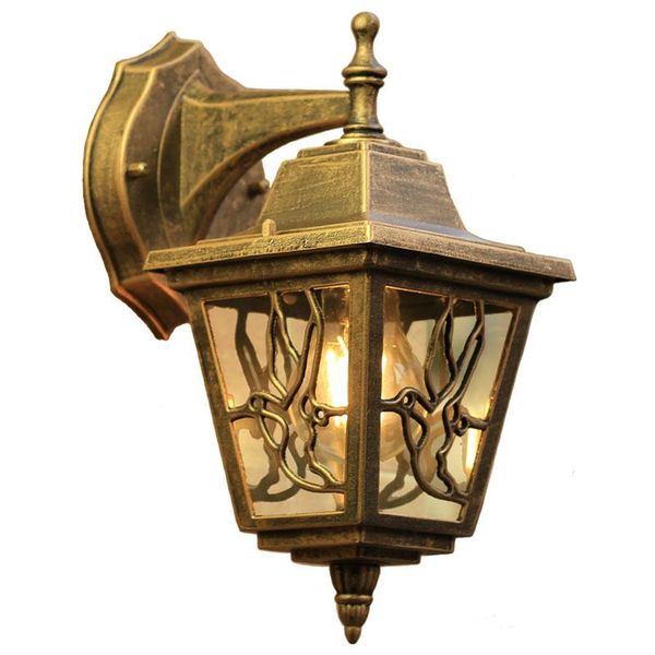

vintage wall lamp outdoor waterproof e27 bulb sconce light europe villa yard garden balcony porch lighting fixtures lamps