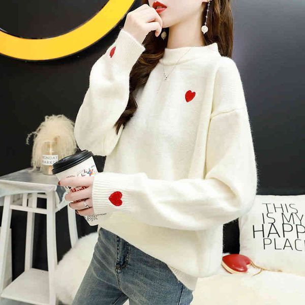 

women's sweaters autumn winter thick women knitted ribbed pullover long sleeve o-neck slim jumper soft warm pull femme 3l3t, White;black
