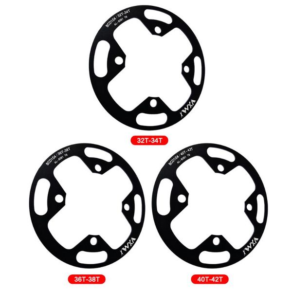 

bike heels & chainwheels mtb road bicycle sprocket protection crankset crank guard protector chain wheel ring protective cover cycling