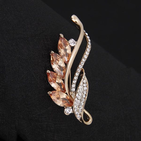

pins, brooches cindy xiang rhinestone flower for women simple design fashion wedding party shiny crystal pin and brooch jewelry, Gray