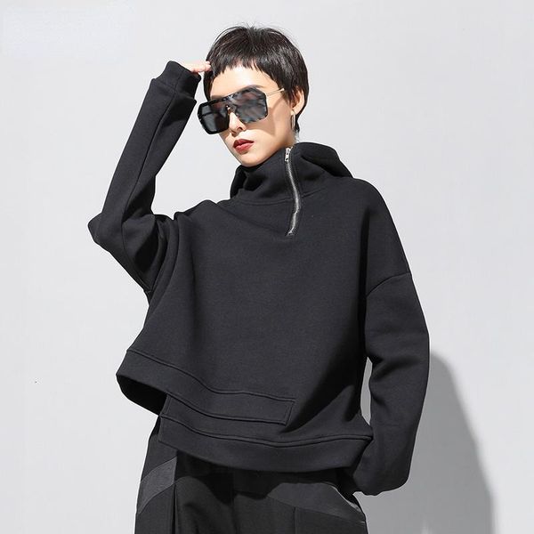 

women's hoodies & sweatshirts women's winter coats 2021 tracksuit anime sweater sweatshirt suit coat cardigan bodysuit female, Black