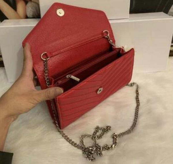 

new women's shoulder bag handbag messenger bag fashion multicolor popular chain