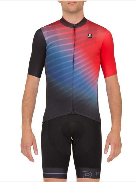 

racing sets pissei ribb weldtite cycling jersey men suit bicycle 2021 summer short sleeve clothing bib shorts mtb maillot ropa ciclismo, Black;blue