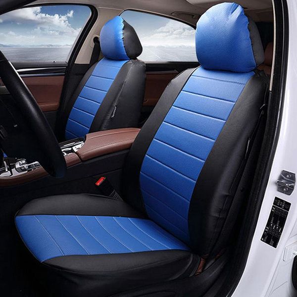 

car seat covers luxury pu leather auto automotive universal protection cover fit most cars four season interior