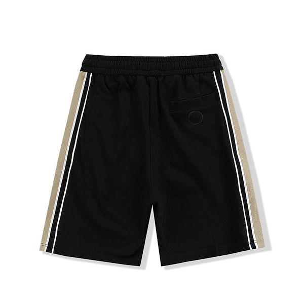 

man's summer shorts men fishion sport short knee length loose relaxed elastic waist pants comfortable 4 colors size m-2xl, Black