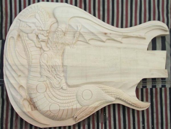 

semi-finished body electric guitar,support customized