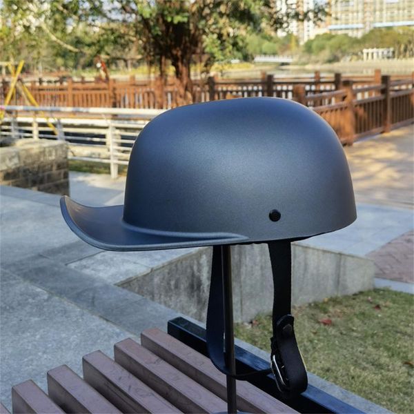 

motorcycle helmets dot baseball cap helmet abs retro comfortable half open face motorbike scooter ladle peaked casco