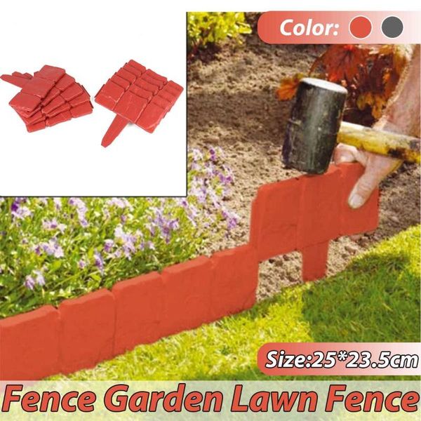 

simple practical garden fence wall landscaping simulation stone foldable outdoor backyard balcony decoration diy fencing, trellis & gates