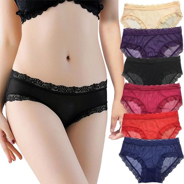 

women's panties lace for woman underwear breathable soft lingerie female briefs pantys transparent underpants, Black;pink