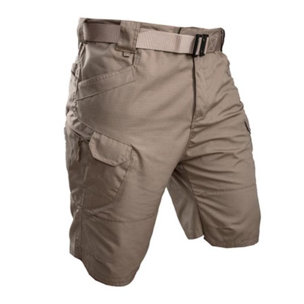 

men's shorts urban military summer waterproof tooling tactical breathable outdoor camouflage casual quick-drying pants 2021, White;black