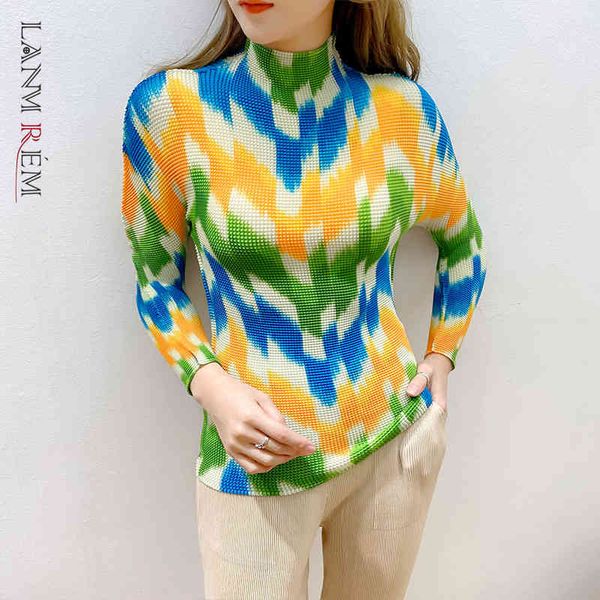 

spring summer t-shirt women long sleeve printed shirts ladies fashion all match clothes yk15909 210507, White